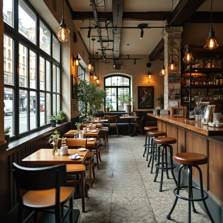 Interior do Café L'Eelan