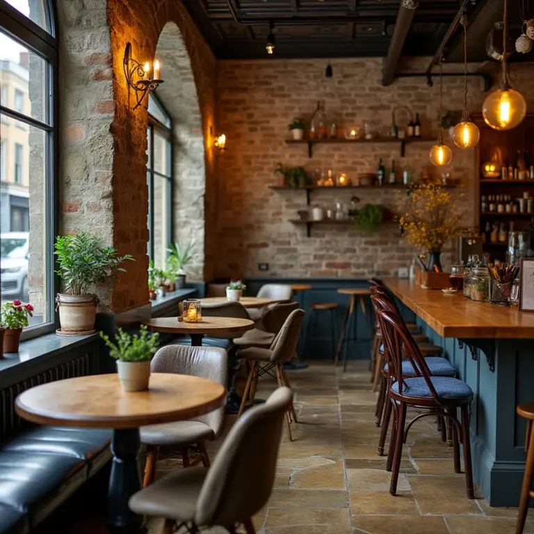 Interior do Café L'Eelan